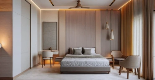 room divider,modern room,sleeping room,guest room,contemporary decor,bedroom,danish room,boutique hotel,japanese-style room,modern decor,guestroom,interior modern design,bamboo curtain,interior decoration,great room,interior design,canopy bed,interiors,room lighting,room newborn