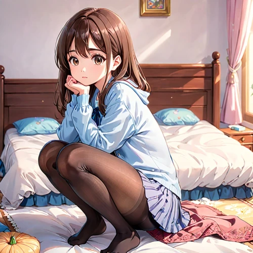 miku maekawa,mikuru asahina,pajamas,honmei choco,girl studying,relaxed young girl,cocoa,chara,lying down,girl sitting,piko,unknown,sitting,girl in bed,euphonium,himuto,kotobukiya,anime japanese clothing,cute clothes,holding shoes,Anime,Anime,Traditional