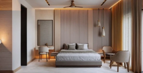 room divider,modern room,sleeping room,guest room,contemporary decor,bedroom,japanese-style room,boutique hotel,guestroom,modern decor,danish room,interior modern design,great room,bamboo curtain,interior decoration,canopy bed,interior design,interiors,patterned wood decoration,room newborn