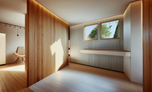 wooden sauna,room divider,japanese-style room,laminated wood,modern room,walk-in closet,wooden windows,bamboo curtain,hallway space,interior modern design,daylighting,sliding door,wood flooring,wooden shutters,wood window,modern minimalist bathroom,3d rendering,inverted cottage,hardwood floors,wood floor,Photography,General,Realistic