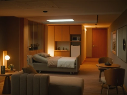 treatment room,mid century modern,modern room,an apartment,rooms,hotel hall,home interior,doctor's room,dormitory,room lighting,therapy room,apartment,sleeping room,wade rooms,scene lighting,surgery room,motel,hotelroom,under-cabinet lighting,the room,Photography,General,Cinematic