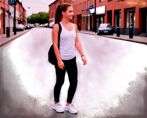 girl walking away,photo painting,woman walking,female runner,girl in a long,pedestrian,world digital painting,walking,a pedestrian,fashion vector,chalk drawing,on the street,colored pencil background,girl in t-shirt,digital painting,city ​​portrait,street chalk,digital compositing,walk,digital art,Illustration,Children,Children 02