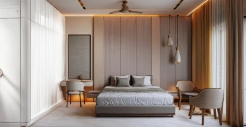 room divider,modern room,sleeping room,guest room,bedroom,danish room,boutique hotel,contemporary decor,bamboo curtain,guestroom,japanese-style room,wooden shutters,modern decor,interior modern design,hinged doors,great room,interior decoration,canopy bed,wade rooms,hallway space