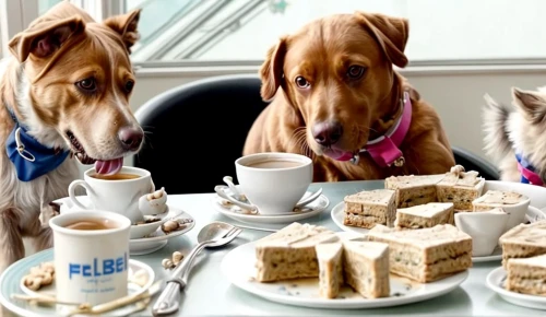 dog cafe,teatime,afternoon tea,coffee and cake,tea party,high tea,coffee break,tea time,rescue dogs,cake buffet,business meeting,breakfast buffet,fika,three dogs,custard cream,service dogs,to have breakfast,british bulldogs,soup bones,tea sandwich