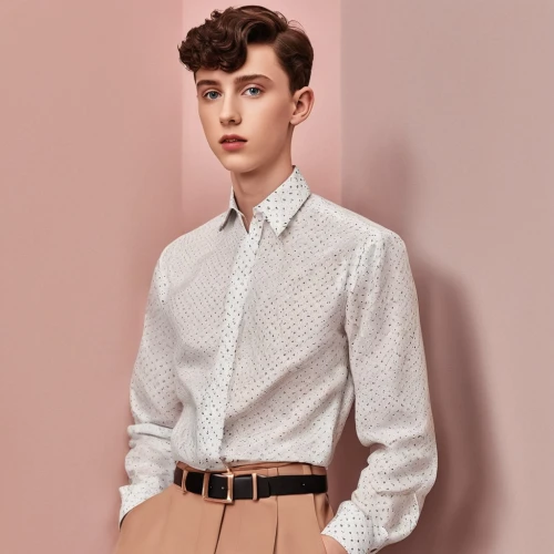 dress shirt,male model,men's wear,men clothes,menswear for women,neutral color,men's suit,boys fashion,checkered background,boy model,brown fabric,patterned,menswear,trouser buttons,young model,pink tie,gingham,bolero jacket,checkered,formal guy,Photography,Fashion Photography,Fashion Photography 01