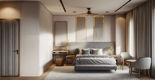modern room,room divider,sleeping room,bedroom,guest room,3d rendering,contemporary decor,interior modern design,modern decor,shared apartment,an apartment,great room,render,boutique hotel,interior design,apartment,crown render,walk-in closet,danish room,penthouse apartment