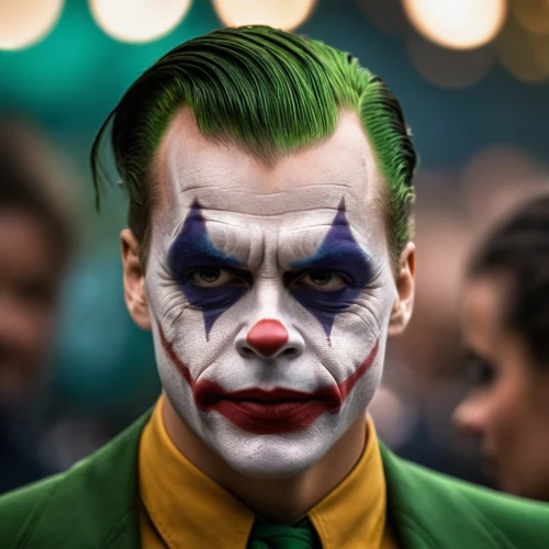 joker,face paint,face painting,ledger,comiccon,scary clown,comic characters,creepy clown,clown,rodeo clown,riddler,supervillain,angry man,comedy and tragedy,horror clown,without the mask,comic-con,cosplayer,cirque,it,Photography,General,Cinematic