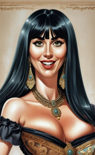 cleopatra,ancient egyptian girl,ancient egyptian,ancient egypt,tura satana,egyptian,artemisia,inca face,fantasy woman,pharaonic,vampire woman,arabian,sorceress,fantasy portrait,athene brama,pyrrhula,priestess,rockabella,callisto,assyrian,Illustration,Abstract Fantasy,Abstract Fantasy 23