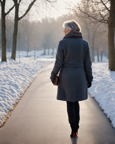 woman walking,girl walking away,woman in menswear,woman free skating,i walk,people walking,walking,overcoat,menopause,walk,elderly lady,elderly person,walk in a park,older person,long coat,a pedestrian,standing walking,black coat,elderly people,the cold season,Photography,General,Natural