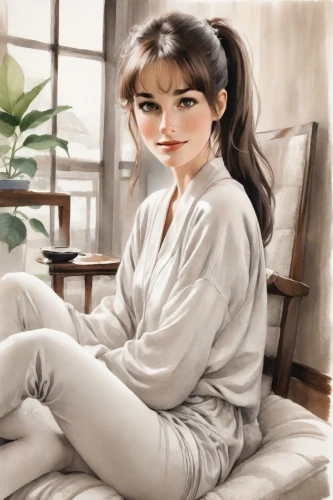 audrey hepburn,audrey hepburn-hollywood,ao dai,photo painting,hepburn,woman sitting,jane austen,vietnamese woman,asian woman,girl sitting,audrey,oil painting,elizabeth taylor,birce akalay,rou jia mo,princess leia,japanese woman,realdoll,white lady,world digital painting,Digital Art,Ink Drawing