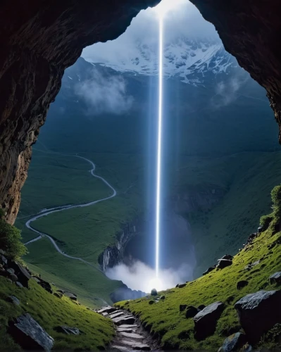 the pillar of light,beam of light,tribute in light,light phenomenon,heaven gate,light beam,skogafoss,lightsaber,marvel of peru,laser beam,the mystical path,inner light,light rays,heavenly ladder,light cone,lord who rings,natural phenomenon,the light,drakensberg mountains,searchlights,Conceptual Art,Fantasy,Fantasy 29