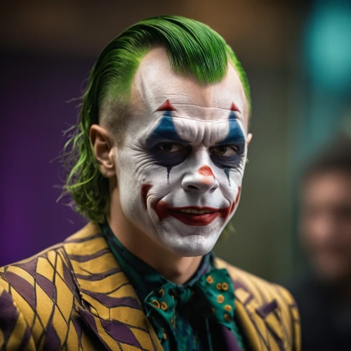 joker,scary clown,clown,creepy clown,comiccon,ledger,face paint,riddler,horror clown,supervillain,rodeo clown,face painting,trickster,the suit,halloween2019,halloween 2019,ringmaster,comic-con,suit actor,cirque,Photography,General,Cinematic