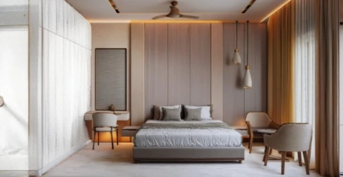 room divider,boutique hotel,modern room,guest room,sleeping room,danish room,contemporary decor,bedroom,guestroom,bamboo curtain,japanese-style room,modern decor,great room,canopy bed,four-poster,window treatment,interior decoration,interior modern design,interiors,wade rooms