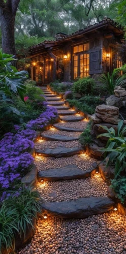 landscape lighting,japanese zen garden,zen garden,japan garden,japanese garden ornament,japanese garden,landscape designers sydney,japanese architecture,wooden path,sake gardens,landscape design sydney,landscaping,winding steps,walkway,zen stones,stone stairs,japanese-style room,stone garden,nature garden,climbing garden