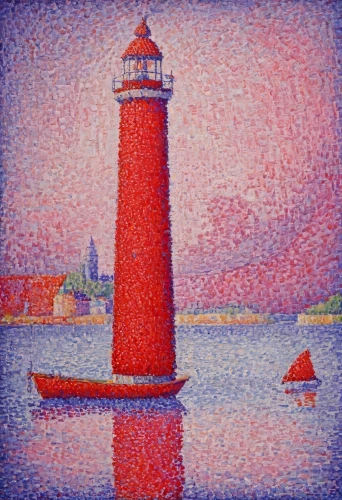 red lighthouse,warnemünde,murano lighthouse,pointillism,color pencil,lighthouse,light house,colored pencil background,oil pastels,regatta,la violetta,crayon colored pencil,painting technique,colored pencil,red klippenkrabbe,lego pastel,color pencils,oil painting,harbor,khokhloma painting