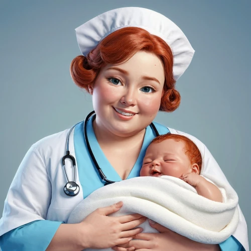 medical illustration,nursing,midwife,female nurse,nurse uniform,nurse,nurses,health care workers,pediatrics,children's operation theatre,pregnant woman icon,lady medic,mother with child,mother and child,childbirth,anti vaccination concept,mother-to-child,male nurse,diabetes in infant,baby care