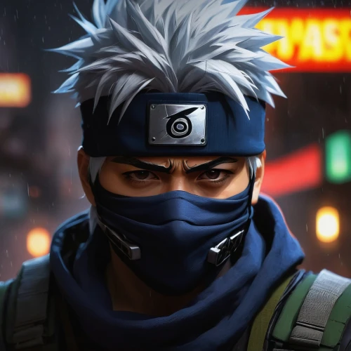 kakashi hatake,shinobi,naruto,ninja,cartoon ninja,bandana background,sensei,ikayaki,iaijutsu,edit icon,ninjutsu,ninja star,monsoon banner,shinkiari,smoke background,kai-lan,bazaruto,nikko,boruto,kenjutsu,Conceptual Art,Oil color,Oil Color 11