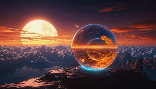 stargate,3d fantasy,portals,alien world,alien planet,orb,futuristic landscape,planet eart,glass sphere,astral traveler,portal,torus,sky space concept,space art,fire ring,wormhole,fire planet,crystal ball,planet,terraforming