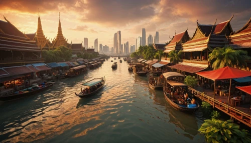 floating market,southeast asia,bangkok,thailad,thai,thailand,south east asia,thai temple,buddhist temple complex thailand,asian architecture,thai cuisine,grand palace,teal blue asia,floating restaurant,thailand thb,indonesia,city moat,asia,harbour city,chiang mai