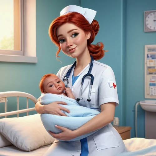 nursing,midwife,female nurse,nurse,nurse uniform,nurses,pediatrics,children's operation theatre,childbirth,baby with mom,mother-to-child,lady medic,mother with child,baby care,little girl and mother,medic,mother and child,future mom,health care workers,male nurse