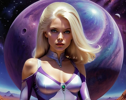 sci fiction illustration,callisto,fantasy woman,heliosphere,andromeda,sci fi,star mother,la violetta,purpurite,zodiac sign libra,fantasy art,fantasy portrait,horoscope libra,sorceress,spacesuit,space-suit,eris,scifi,heroic fantasy,libra,Conceptual Art,Sci-Fi,Sci-Fi 20