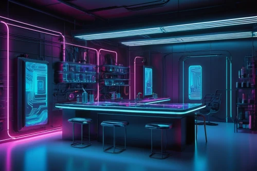 computer room,neon coffee,sci fi surgery room,ufo interior,the server room,neon drinks,neon human resources,cyberpunk,neon ghosts,cosmetics counter,neon light,neon lights,study room,laboratory,neon tea,neon cocktails,cyber,game room,neon,80's design,Art,Classical Oil Painting,Classical Oil Painting 42