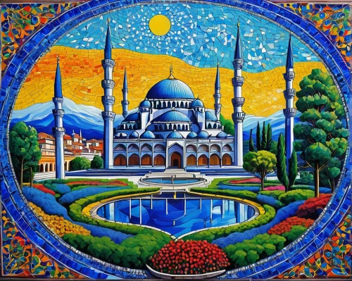 hagia sofia,blue mosque,topkapi,sultan ahmed mosque,sultan ahmet mosque,sultanahmet,hagia sophia mosque,istanbul,constantinople,ottoman,grand mosque,ankara,samarkand,star mosque,city mosque,ramazan mosque,eminonu,mosques,ayasofya,big mosque,Art,Artistic Painting,Artistic Painting 38