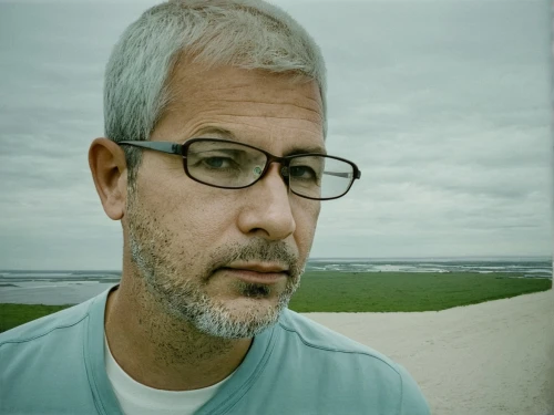 lubitel 2,sea lettuce,silver framed glasses,reading glasses,image editing,george lucas,grey fox,self-portrait,silver fox,ervin hervé-lóránth,matruschka,composite,photo lens,man at the sea,digital compositing,droste effect,spyglass,digital photo,headland,film frames,Photography,Documentary Photography,Documentary Photography 04