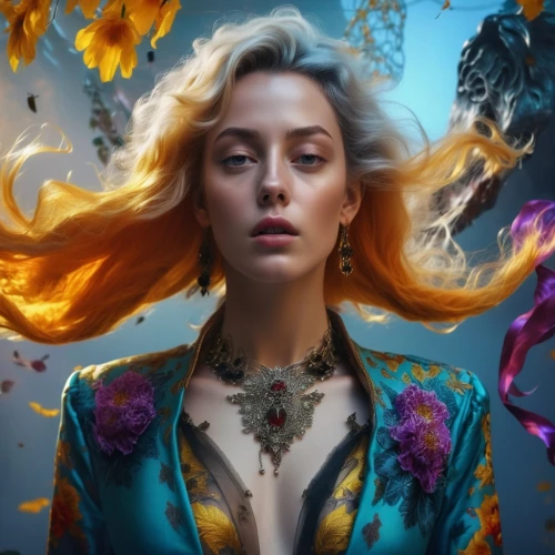 fantasy portrait,vanessa (butterfly),fantasy art,flora,valerian,fantasy woman,world digital painting,cinderella,splendor,chrystal,fairy peacock,fantasia,fantasy picture,transistor,queen cage,cg artwork,floral,aura,girl in flowers,jewelry,Photography,General,Realistic