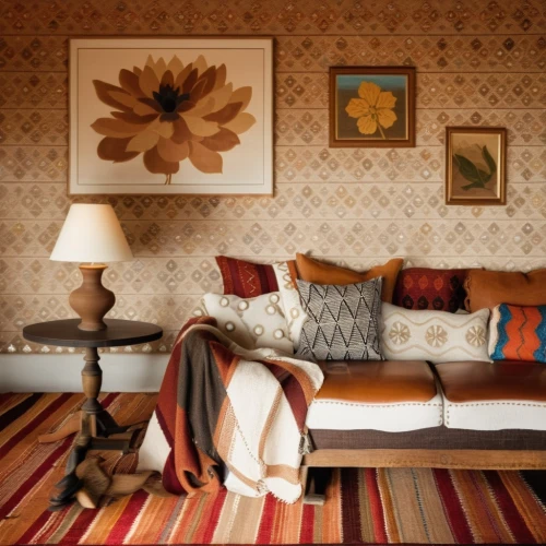 moroccan pattern,autumn plaid pattern,autumn decor,patterned wood decoration,yellow wallpaper,sitting room,settee,interior decor,interior decoration,sofa cushions,contemporary decor,shabby-chic,scandinavian style,danish room,chaise lounge,autumn decoration,autumn pattern,guestroom,home interior,search interior solutions,Photography,General,Realistic