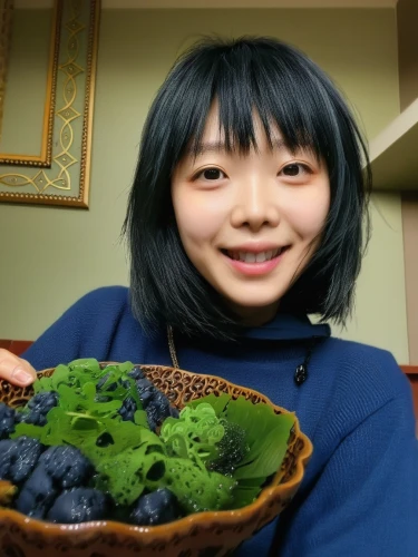 green soybeans,korean royal court cuisine,korean side dish,bilberry,chuka wakame,water lily plate,chinese gooseberry,wakame,tieguanyin,grape seed extract,water spinach,sayama tea,asian woman,korean chinese cuisine,picking vegetables in early spring,celery and lotus seeds,cruciferous vegetables,umeboshi,huaiyang cuisine,korean cuisine,Illustration,Japanese style,Japanese Style 12