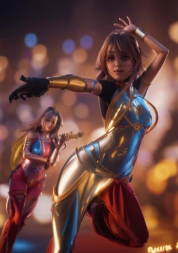 fighting poses,fantasia,firedancer,tracer,stand models,figure of justice,disco,valerian,baton twirling,dancing flames,play figures,monsoon banner,goddess of justice,background bokeh,girl ballet,figurines,dancer,dance club,figure skating,3d figure,Photography,General,Commercial