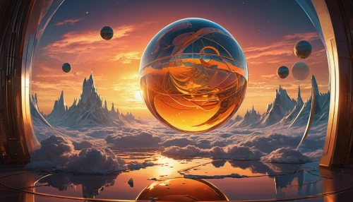 mirror of souls,portal,stargate,magic mirror,fantasy picture,portals,sci fiction illustration,glass sphere,fantasy art,3d fantasy,crystal ball,astral traveler,cg artwork,parallel worlds,charizard,fantasy landscape,fire planet,space art,heliosphere,violinist violinist of the moon,Conceptual Art,Sci-Fi,Sci-Fi 24