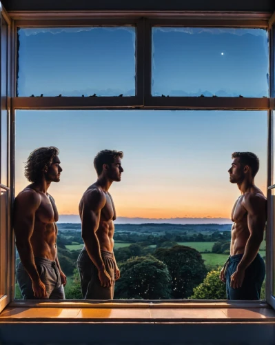 window view,window to the world,the window,bedroom window,thermae,the three graces,windowsill,viewing,with a view,the horizon,window with sea view,window pane,alnwick castle,morning illusion,big window,three kings,fine art,view from window,window sill,four seasons,Illustration,Realistic Fantasy,Realistic Fantasy 25