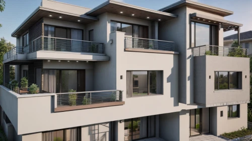 block balcony,3d rendering,apartments,modern house,balconies,condominium,new housing development,modern architecture,townhouses,prefabricated buildings,appartment building,two story house,frame house,stucco frame,an apartment,landscape design sydney,exterior decoration,apartment building,residential house,sky apartment