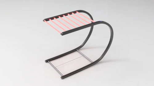 adhesive electrodes,flat head clamp,coping saw,automotive tail & brake light,bar code scanner,automotive engine gasket,automotive luggage rack,lens extender,square tubing,folding chair,napkin holder,paper-clip,eyelash curler,bookmarker,automotive side marker light,ventilation clamp,piston ring,isolated product image,kraft notebook with elastic band,roumbaler straw