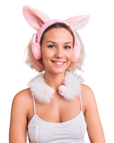 costume hat,easter bunny,rabbit ears,no ear bunny,costume accessory,cat ears,foam crowns,easter theme,bunny,furry,cats angora,cottontail,white bunny,domestic rabbit,shower cap,halloween costume,the hat-female,angora rabbit,kitten hat,deco bunny,Illustration,Realistic Fantasy,Realistic Fantasy 09
