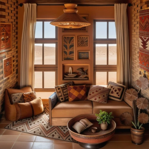 patterned wood decoration,wooden windows,interior decor,moroccan pattern,cabana,log cabin,traditional house,wild west hotel,interior decoration,cabin,sitting room,window treatment,riad,the cabin in the mountains,wood window,log home,fire place,living room,chalet,wooden shutters,Photography,General,Realistic