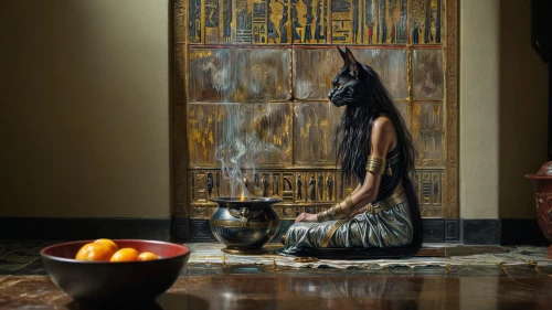 ancient egyptian girl,tutankhamun,tutankhamen,pharaonic,ancient egyptian,egyptian,the cairo,incense burner,pharaoh,african art,ancient egypt,incense with stand,king tut,horus,offerings,burning incense,ramses,incense,cleopatra,interior decor