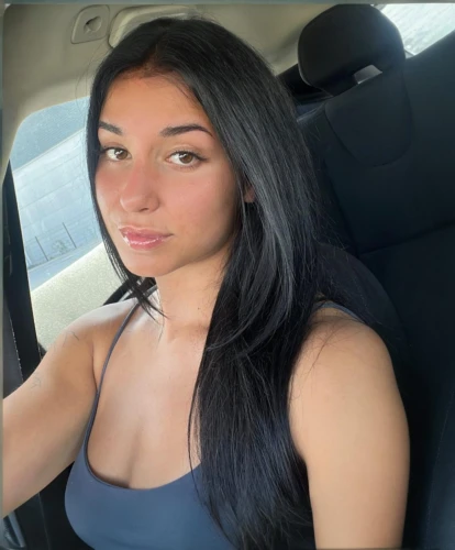 in car,girl in car,mexican,latina,natural,driving,tan,na,seatbelt,ale,blank profile picture,beautiful young woman,pretty young woman,santana,silphie,woman in the car,ice,18,edit,teen