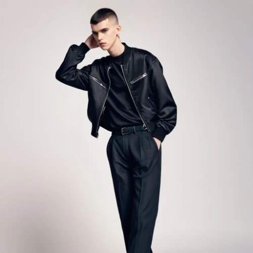 jumpsuit,suit trousers,male model,men's wear,tracksuit,men's suit,black leather,boys fashion,trench coat,menswear,black coat,coveralls,trousers,menswear for women,outerwear,boy model,cargo pants,navy suit,men clothes,bolero jacket