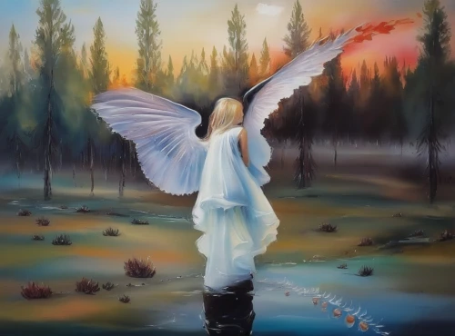 angel wings,angel wing,oil painting on canvas,faerie,cupido (butterfly),isolated butterfly,faery,fantasy picture,fantasy art,oil painting,butterfly isolated,the angel with the cross,angel girl,fallen angel,fairies aloft,angel,angel's tears,art painting,oil on canvas,white feather,Illustration,Paper based,Paper Based 04