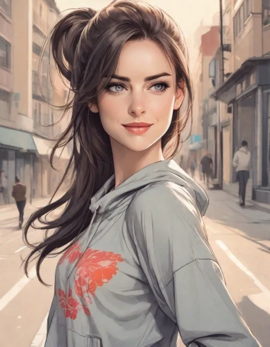 digital painting,world digital painting,mulan,geisha,geisha girl,city ​​portrait,girl portrait,kimono,girl in t-shirt,portrait background,fashion vector,a girl's smile,vector girl,retro girl,hong,digital art,romantic portrait,oriental girl,illustrator,japanese sakura background,Digital Art,Comic