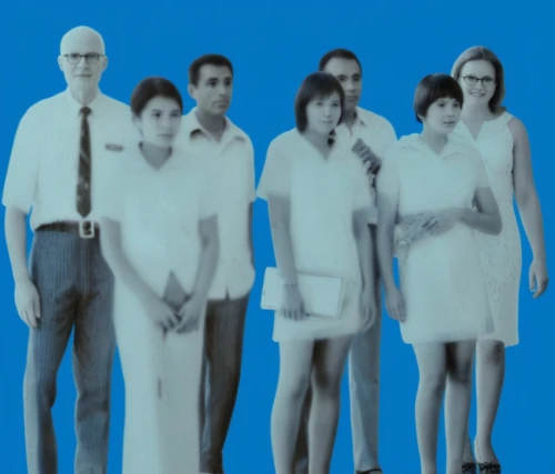 model years 1958 to 1967,hospital staff,group of people,composite,figure group,aesculapian staff,medical staff,vector people,computed tomography,group,blue background,health care workers,cropped image,employees,postmasters,contemporary witnesses,patients,mannequins,seven citizens of the country,nurses