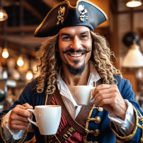 pirate,caffè americano,capuchino,ivan-tea,café au lait,pirates,mocaccino,tea drinking,pirate treasure,piracy,tea,drinking coffee,dutch coffee,espressino,pirate flag,herb tea,coffee donation,halloween coffee,a cup of tea,earl grey tea,Photography,General,Realistic