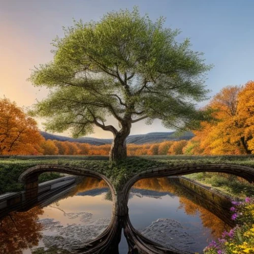 autumn tree,fall landscape,isolated tree,celtic tree,autumn landscape,lone tree,flourishing tree,circle around tree,colorful tree of life,dragon tree,maple tree,vermont,magic tree,autumn scenery,round autumn frame,deciduous tree,brown tree,autumn idyll,nature landscape,the japanese tree,Realistic,Foods,None