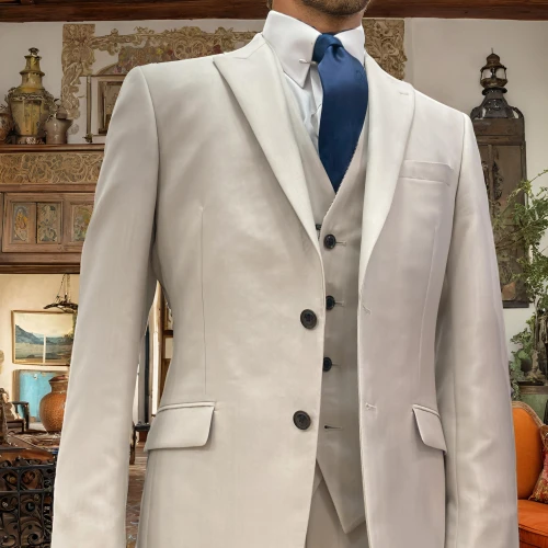 wedding suit,men's suit,frock coat,suit of spades,suit of the snow maiden,white-collar worker,imperial coat,overcoat,the suit,men clothes,a wax dummy,the groom,navy suit,suit actor,formal wear,suit,white coat,tailor,bridegroom,aristocrat,Male,Southern Europeans,Youth adult,L,Three-piece Suit,Indoor,Mediterranean Living Roomr