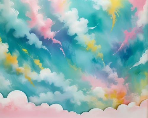 rainbow clouds,unicorn background,abstract air backdrop,paper clouds,crayon background,rainbow pencil background,cloud play,clouds,watercolor background,clouds - sky,sky clouds,cloudscape,abstract background,watercolor paint strokes,cloud,cloud image,cloudburst,little clouds,abstract backgrounds,colorful foil background,Illustration,Abstract Fantasy,Abstract Fantasy 13