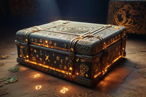 treasure chest,collected game assets,pirate treasure,magic grimoire,card box,music chest,attache case,gift box,wooden box,giftbox,music box,artifact,courier box,lyre box,old suitcase,ancient icon,3d model,play escape game live and win,crown render,gift boxes,Photography,General,Realistic