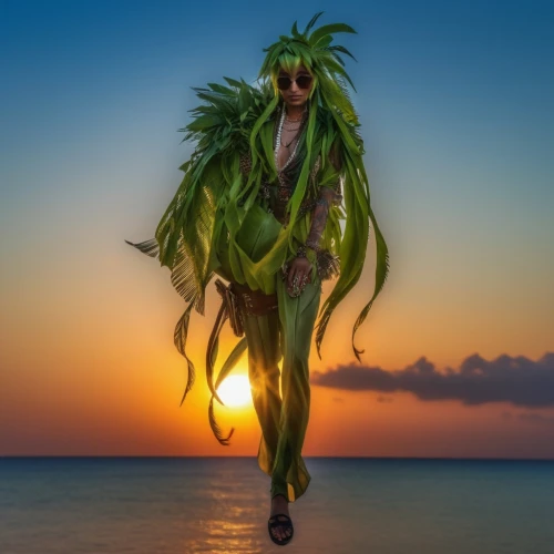 canarian dragon tree,dryad,dragon tree,tiki,ephedra,sun of jamaica,anahata,merfolk,bird of paradise,male elf,hula,jamaica,sunroot,tree man,saw palmetto,sea beet,palm lily,bird-of-paradise,pineapple lily,sea man,Photography,General,Realistic